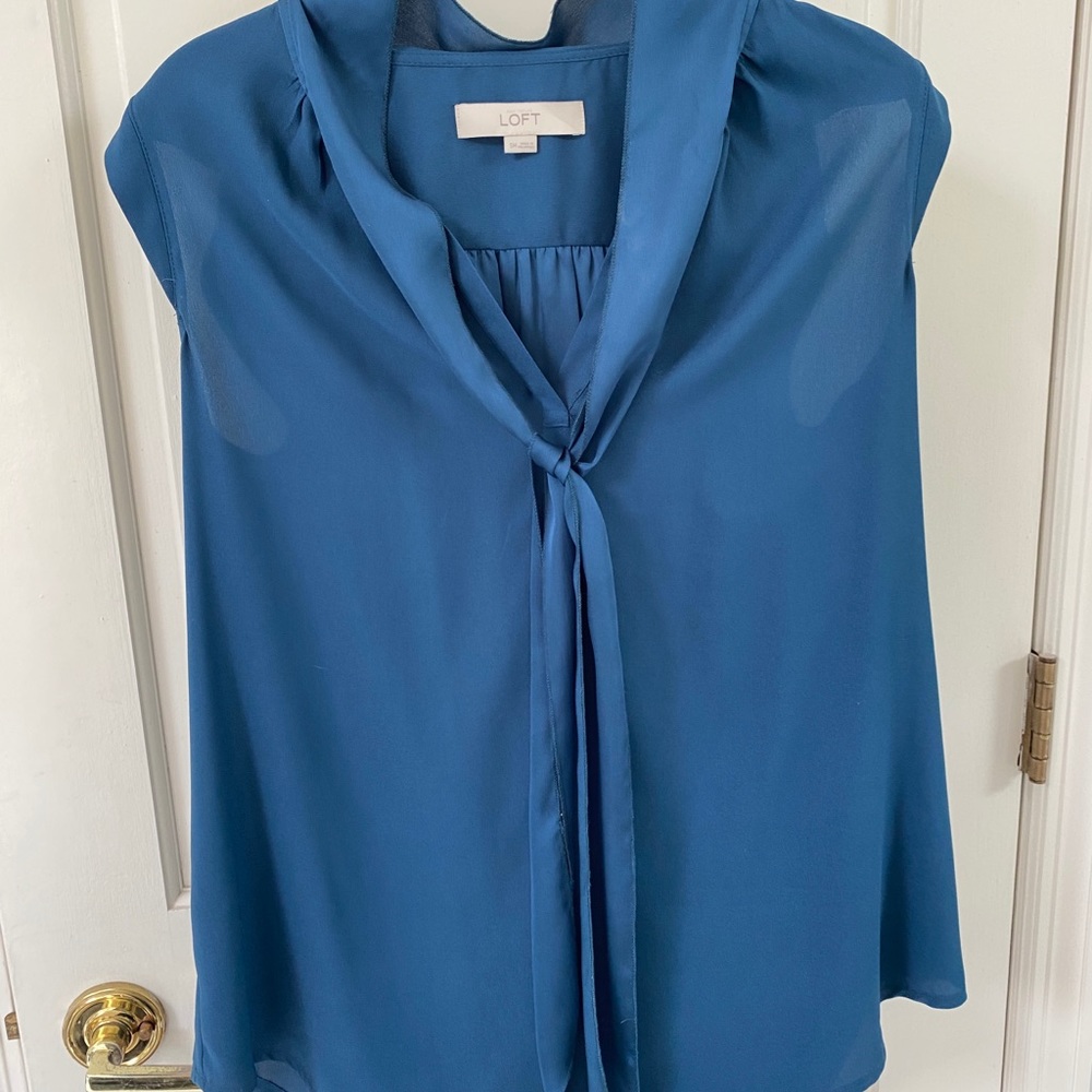 Maternity Bundle-Slacks/Shirts-Loft/Gap - image 3